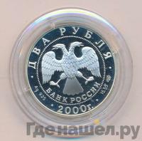 2 рубля 2000 года СПМД