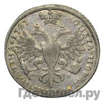 Полтина 1727 года