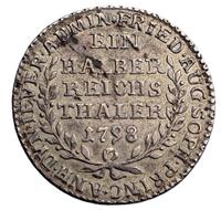 Талер 1798 года  Йеверская монета