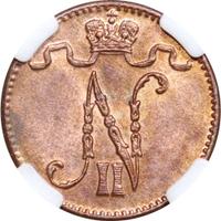 1 пенни 1911 года  Для Финляндии