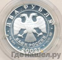 2 рубля 2002 года СПМД