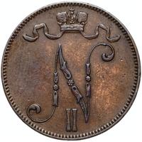 5 пенни 1898 года  Для Финляндии