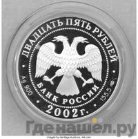 25 рублей 2002 года СПМД