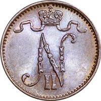 1 пенни 1915 года  Для Финляндии