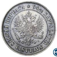 1 марка 1908 года L Для Финляндии