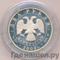2 рубля 2009 года ММД