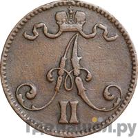 5 пенни 1870 года  Для Финляндии