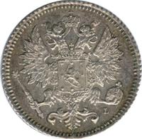25 пенни 1890 года L Для Финляндии
