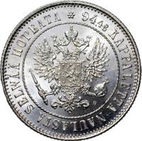 1 марка 1915 года S Для Финляндии