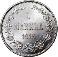 1 марка 1915 года S Для Финляндии