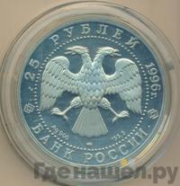 25 рублей 1996 года ЛМД
