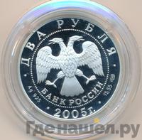 2 рубля 2005 года СПМД