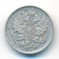 25 пенни 1873 года S Для Финляндии