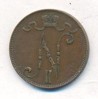 5 пенни 1911 года  Для Финляндии