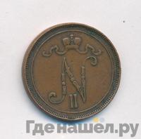 10 пенни 1908 года  Для Финляндии