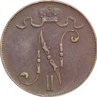 5 пенни 1906 года  Для Финляндии