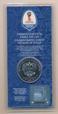 25 рублей 2018 года  Чемпионат мира по футболу FIFA - Забивака