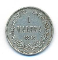 1 марка 1893 года L Для Финляндии