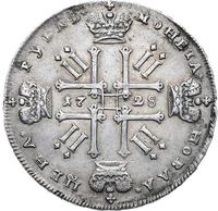 1 рубль 1728 года