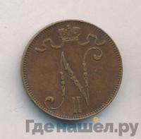 5 пенни 1912 года  Для Финляндии