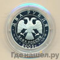 2 рубля 2005 года СПМД
