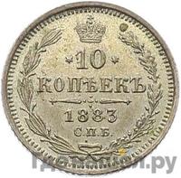 10 копеек 1883 года