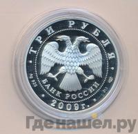 3 рубля 2009 года СПМД