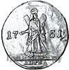 Двойной червонец 1751 года