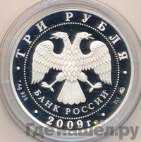 3 рубля 2009 года ММД