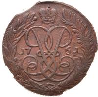 2 копейки 1761 года