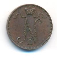 1 пенни 1895 года  Для Финляндии