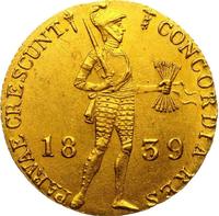 Дукат 1839 года  Нидерландская имитация