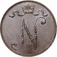 5 пенни 1898 года  Для Финляндии