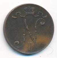 5 пенни 1901 года  Для Финляндии