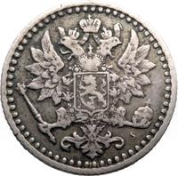 25 пенни 1868 года S Для Финляндии