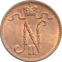 1 пенни 1916 года  Для Финляндии