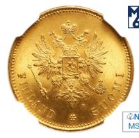 20 марок 1879 года S Для Финляндии