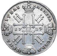 1 рубль 1729 года