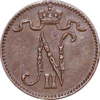 1 пенни 1913 года  Для Финляндии