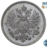 25 пенни 1910 года L Для Финляндии