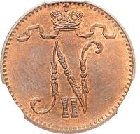 1 пенни 1905 года  Для Финляндии