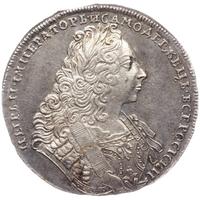 1 рубль 1729 года