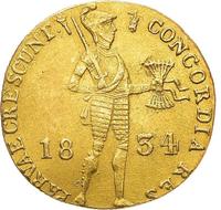Дукат 1834 года  Нидерландская имитация