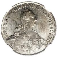 1 рубль 1774 года СПБ ТИ ФЛ