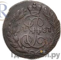 Полушка 1787 года