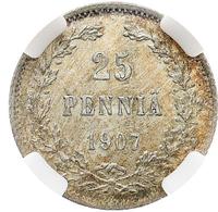 25 пенни 1907 года L Для Финляндии