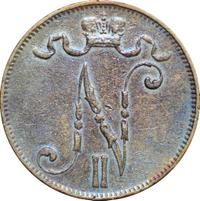 5 пенни 1898 года  Для Финляндии