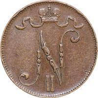 5 пенни 1912 года  Для Финляндии