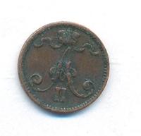 1 пенни 1876 года  Для Финляндии