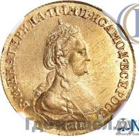 5 рублей 1782 года